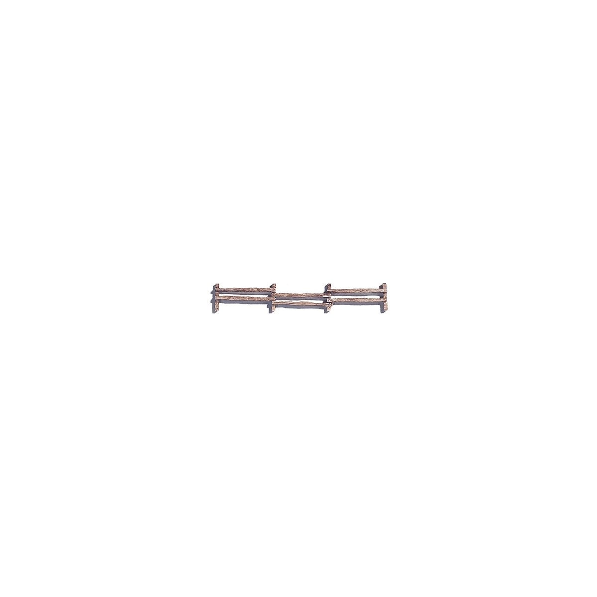 Pasture Fence -- 2-Slat - 1/2 x 40′ 1.3 x 102cm, HO, Noch Gmbh & Co 13030