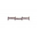 Pasture Fence -- 2-Slat - 1/2 x 40′ 1.3 x 102cm, HO, Noch Gmbh & Co 13030
