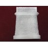 Bridge Abutment w/Separate Retaining Wall -- Quarry Dressed Granite w/Round Corners 5 , HO, Pre-Size Model Specialities 152