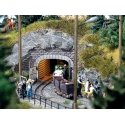Mine Entrance 2 Rail -- 9.5 x 4.3cm, HO, Busch Gmbh & Co Kg 1471