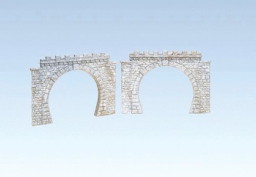 Tunnel Portals -- 2-Track pkg(2), HO, Faller Gmbh 120565