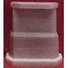 Single Deck Bridge Abutment -- 30′ Smooth Concrete, HO, Pre-Size Model Specialities 145