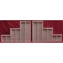 Tunnel Abutments pkg(2) -- Timber - 6-3/4 x 4-1/2′ 17 x 11.5cm, HO, Pre-Size Model Specialities 107