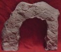 Tunnel Portal - Single Track -- Blasted Rock Smooth Round, HO, Pre-Size Model Specialities 120