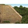 Wing Walls -- Split Stone, HO, Monroe Models 703