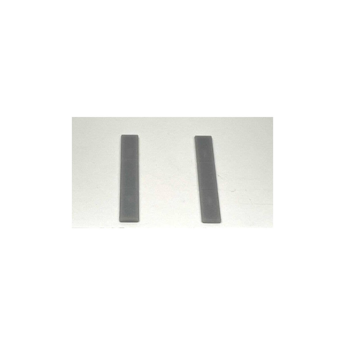 Flat Capstones for Straight Walls - 3D Printed Kit -- Unpainted, pkg(18), HO, Phoenix Precision Models 31504