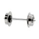 Standard wheel set -- Normradsatz -- DC-NEM - HO - Roco 40197