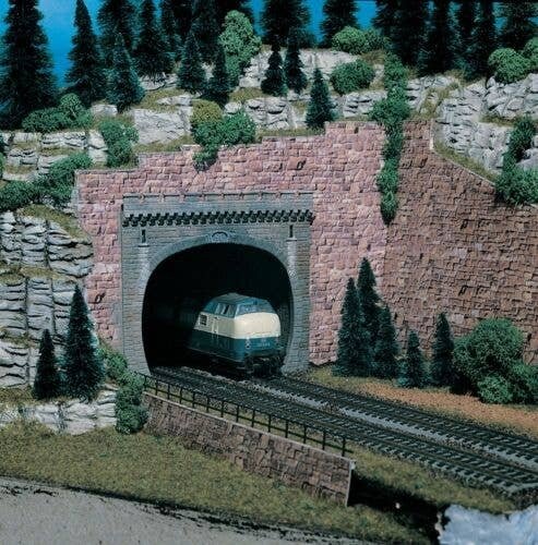 Tunnel Portal -- Double, HO, Vollmer Gmbh 42502