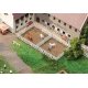 Three-Rail Fence - Kit -- 36-5/8′ 93cm Long, N, Faller Gmbh 272412