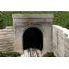 Single-Track Tunnel Portal -- Modern Concrete, N, Monroe Models 218
