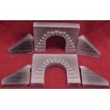 Culverts -- Concrete, 8′ Arch, HO, Pre-Size Model Specialities 124