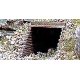 Culverts (Hydrocal Plaster Castings) pkg(2) -- Timber, All Scales, Woodland Scenics 1265