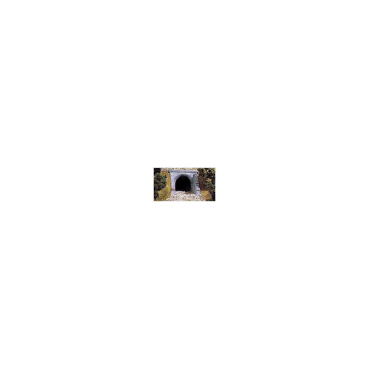 Culverts (Hydrocal Plaster Castings) pkg(2) -- Masonry Arch, All Scales, Woodland Scenics 1263