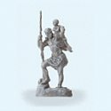 Statue -- Saint Christopher, HO, Preiser Kg 29102