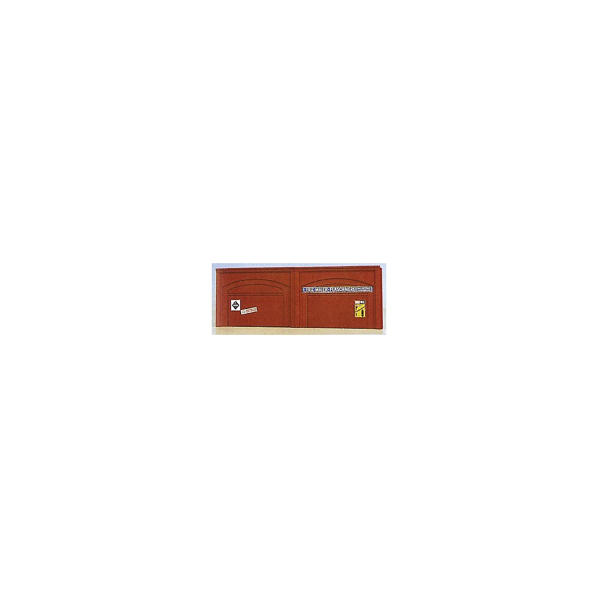 Arcade Arched Walls -- With Enclosed Windows pkg(2), HO, Brawa Modellspielwaren 2882