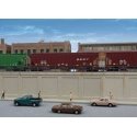 Urban Retaining Walls -- Kit, N, Walthers Cornerstone 3882