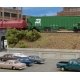 Urban Retaining Walls -- Kit, N, Walthers Cornerstone 3882