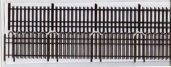 Classic Hairpin-Style Super Flex Fence - Kit (Laser-Cut Material) -- 28′ 71.1cm, O, Atlas O 4001005