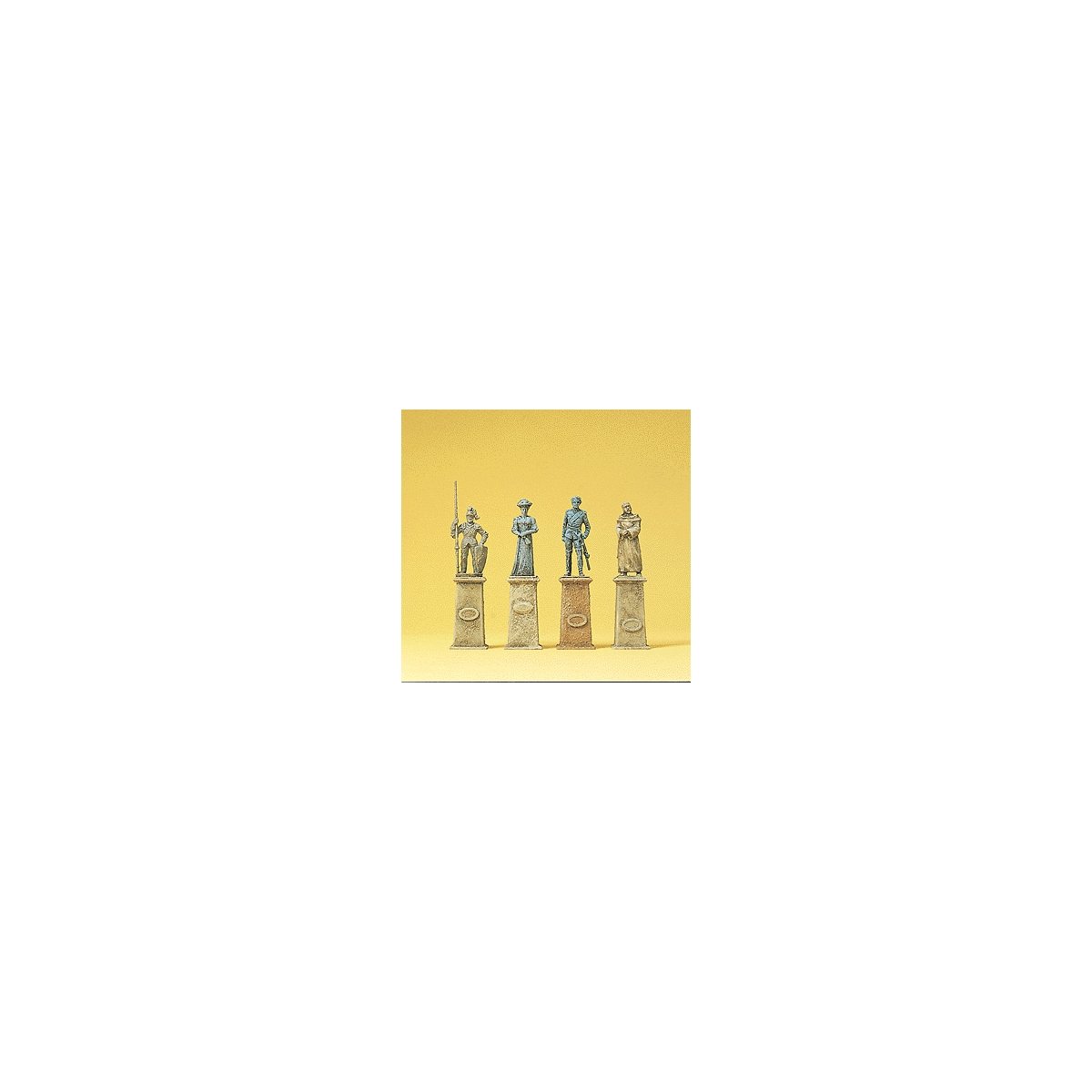 Statues pkg(4), HO, Preiser Kg 10525