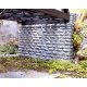 Double-Track Cut Stone Bridge Abutment -- 2-3/4 x 5/8 x 2-1/4′ 7 x 1.6 x 5.7cm pkg(2), N, Chooch Enterprises 9850