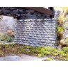 Double-Track Cut Stone Bridge Abutment -- 2-3/4 x 5/8 x 2-1/4′ 7 x 1.6 x 5.7cm pkg(2), N, Chooch Enterprises 9850
