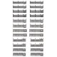Wrought-Iron Fence w/Pillars -- 5 Different Styles, HO, Faller Gmbh 180417