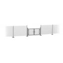 Metal Industrial Fence -- Kit - Approximately 1` x 37-1/2` .25 x 95.2cm, HO, Walthers SceneMaster 4188
