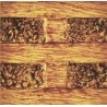 Flexible Timber Cribbing Sheet -- Large for HO, S & O Scales 3-3/4 x 12′ 9.5 x 30.5cm, All Scales, Chooch Enterprises 8504