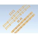 Garden & Field Fences -- 236cm Total Length pkg(4), HO, Faller Gmbh 180406