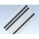 2 Assorted Fences, Picket & Lattice -- 42-12′ 108cm Total Length, HO, Faller Gmbh 180402
