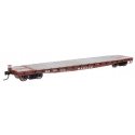 53′ GSC Flatcar - Ready to Run -- Wabash 219, HO, WalthersMainline 6632