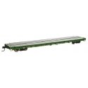 60′ Pullman-Standard Flatcar - Ready to Run -- Burlington Northern 630803, HO, WalthersMainline 5387