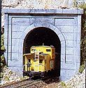 Single-Track Tunnel Portal -- Concrete, HO, Woodland Scenics 1252