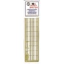 3-Rail Corral Fence w/Gates - Model Builder′s Supply Line -- Etched Brass Fencing, 300 Scal, N, The N Scale Architect 61050
