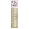 3-Rail Corral Fence w/Gates - Model Builder′s Supply Line -- Etched Brass Fencing, 300 Scal, N, The N Scale Architect 61050