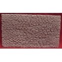 Retaining Wall -- Random Stone 6-1/4 x 3-1/2′ 15.5 x 8.5cm, HO, Pre-Size Model Specialities 111