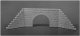 Culvert -- Large Cut Stone with Wings, HO, Rix Products 652