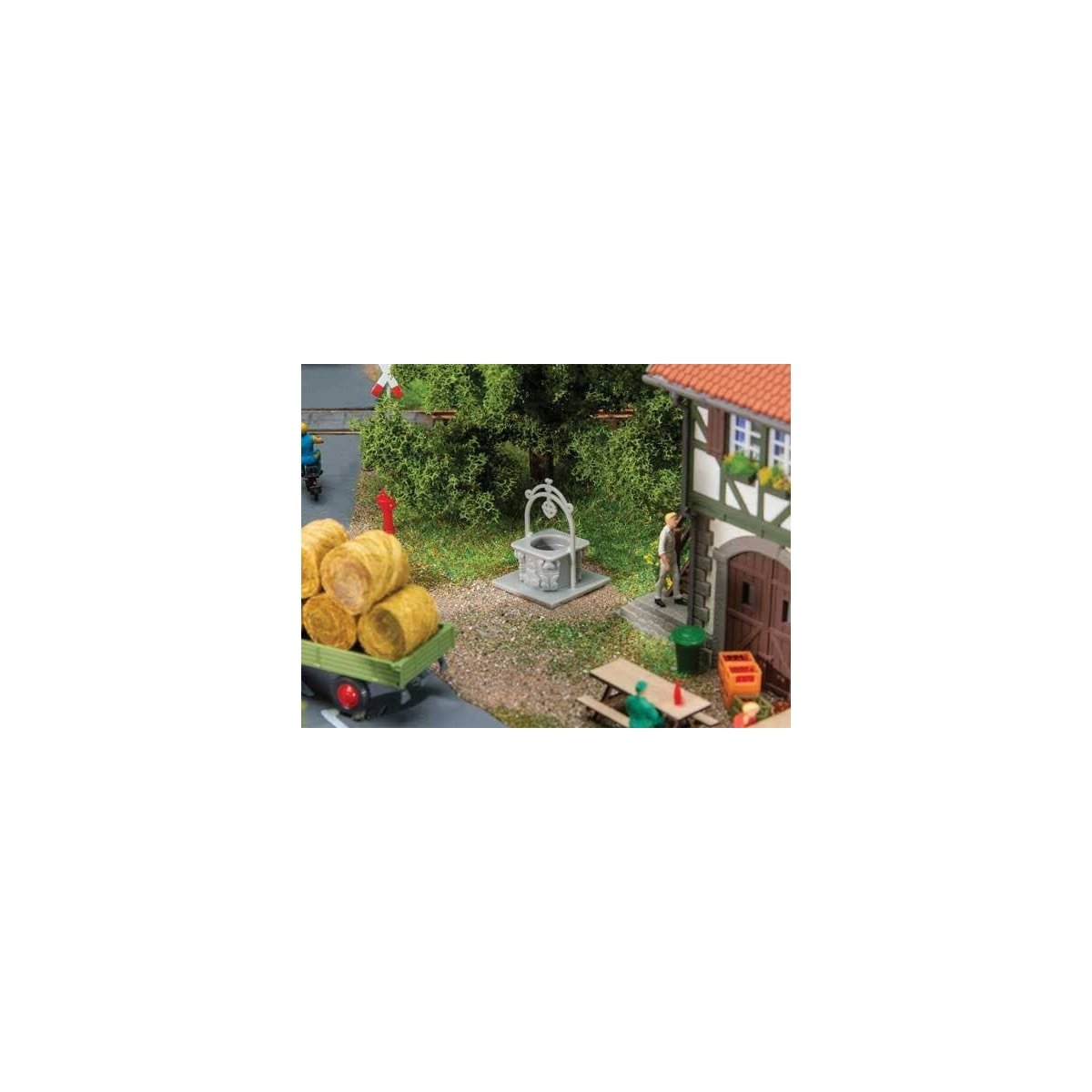 Ornamental Fountain/Well, HO, Faller Gmbh 180853