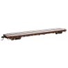 60′ Pullman-Standard Flatcar - Ready to Run -- BNSF 584950, HO, WalthersMainline 5391