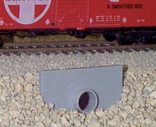 Concrete Culvert -- 2 x 1′ (5 x 2.5cm), HO, Pikestuff 2