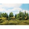 Mixed Forest Trees -- 3-15/16 - 5-1/2′ 10 - 14cm Tall pkg(16), All Scales, Noch Gmbh & Co 24621