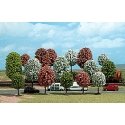 Trees -- Spring Foliage - 2-13/16` 7cm to 5` 12.5cm Tall, HO, Busch Gmbh & Co Kg 6484
