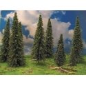 Spruce Tree -- 2 to 3′ 5.1 to 7.6cm pkg(15), All Scales, Grand Central Scenery T10