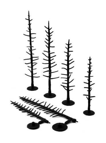 Tree Armatures - Pine -- 2-1/2 to 4′ 6.4 to 10.2cm pkg(70), All Scales, Woodland Scenics 1124