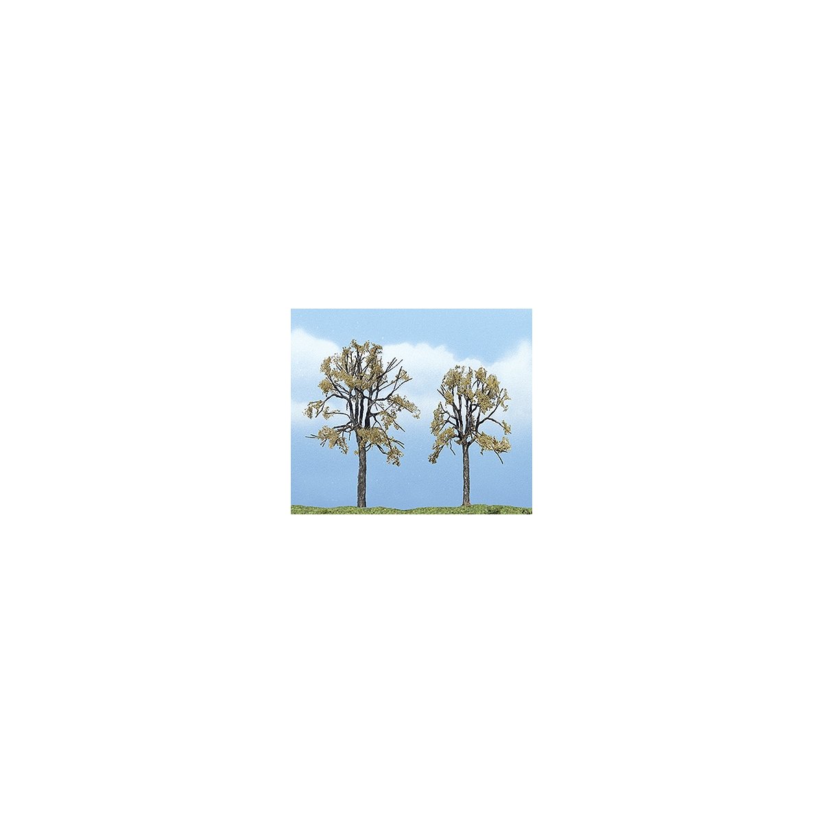 Ready Made Premium Trees(TM) - Deciduous -- Dead Elm - 1 Each: 3-1/8 & 2-1/2′ 7.9 & 6.4, All Scales, Woodland Scenics 1602