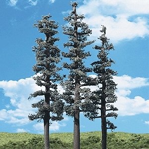 Woodland Classic Trees(R) Ready Made - Standing Timber -- 2-1/2 to 4′ 6.3 to 10.1cm Tal, All Scales, Woodland Scenics 3560