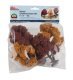 Deciduous Trees - Super Scenic Series -- Autumn 4 - 5′ 10.2 - 12.7cm pkg(4), All Scales, JTT Miniature Tree 92133