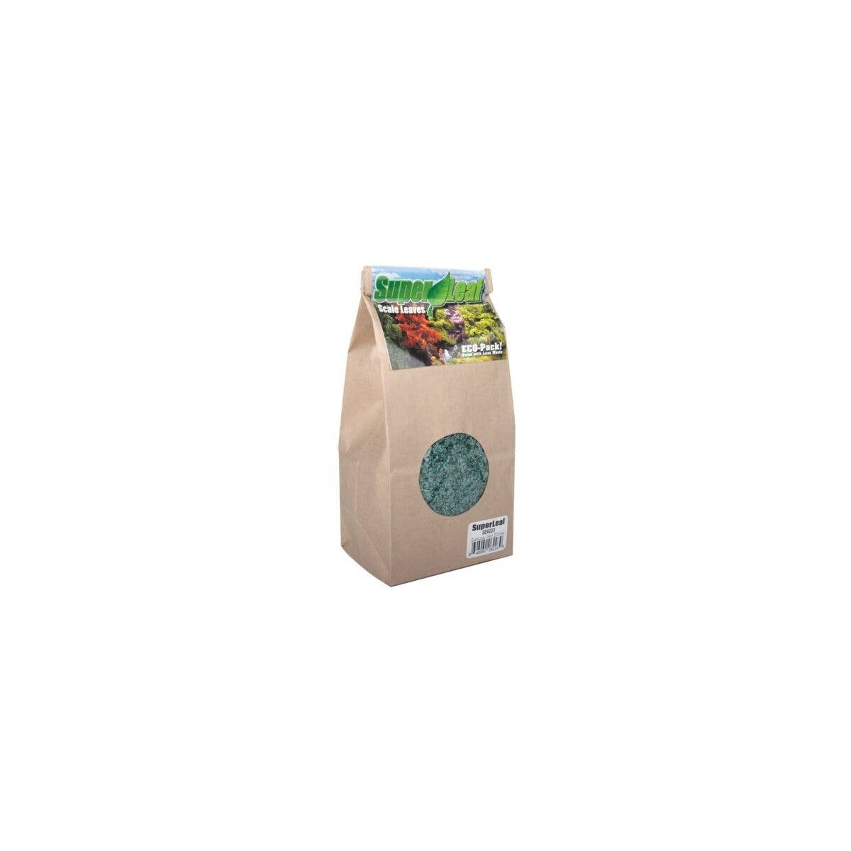 SuperLeaf Scale Model Leaf Flake 24oz ECO-Pak -- Eucalyptus, All Scales, Scenic Express 6223
