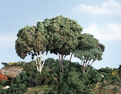 Forest Canopy(TM) - Kit - 151 Cu. In. - 2474 Cu. Cm. -- Medium Green, All Scales, Woodland Scenics 1661