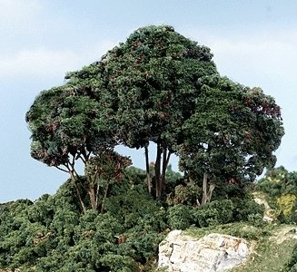 Forest Canopy(TM) - Kit - 151 Cu. In. - 2474 Cu. Cm. -- Dark Green, All Scales, Woodland Scenics 1662